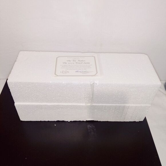 Vintage Lenox 2002 Pencil Santa "The Toy Maker" Pencil Santa Collection NEW - Picture 12 of 14